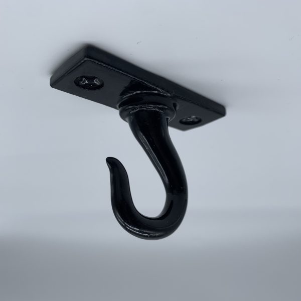 Cast ceiling hook two screws design