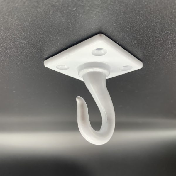 Cast ceiling hook four screws design