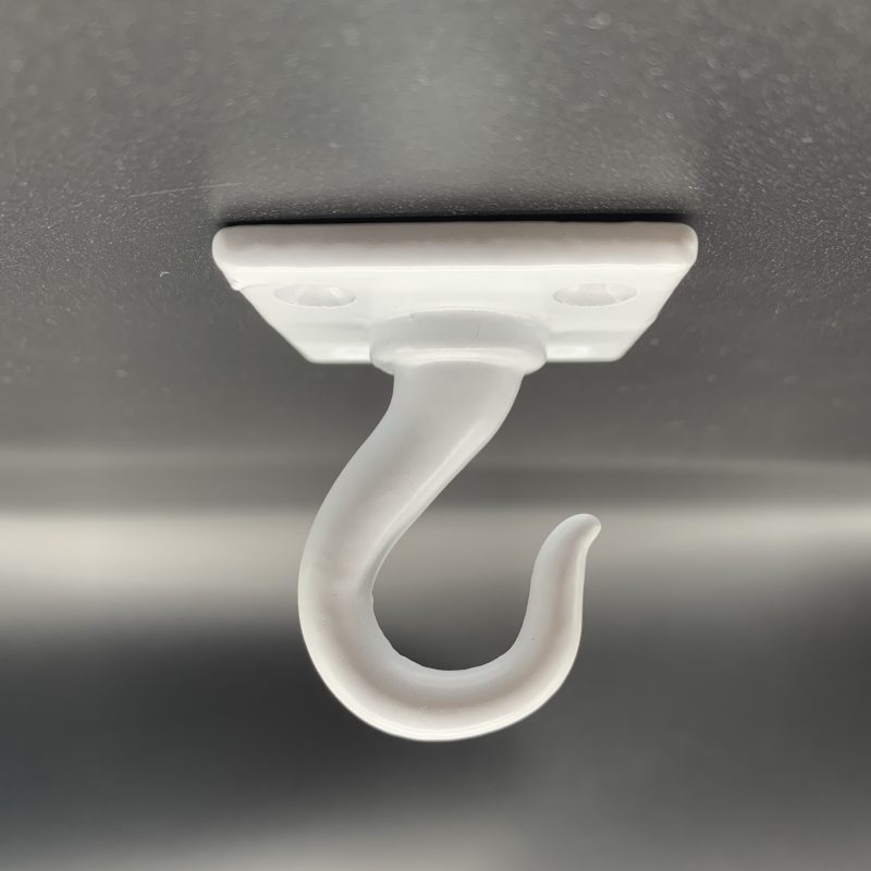 Cast ceiling hook four screws design