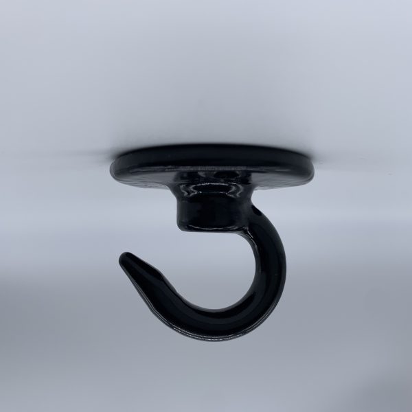 Round cast ceiling hook