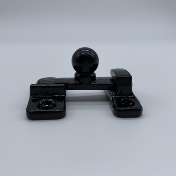 Door latch smooth black