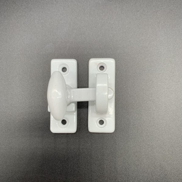 Door latch slim latch white