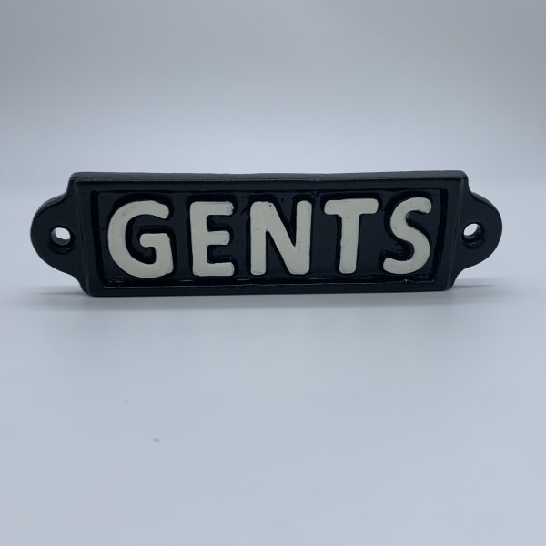 Gents Sign