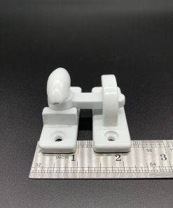 Door latch slim latch white