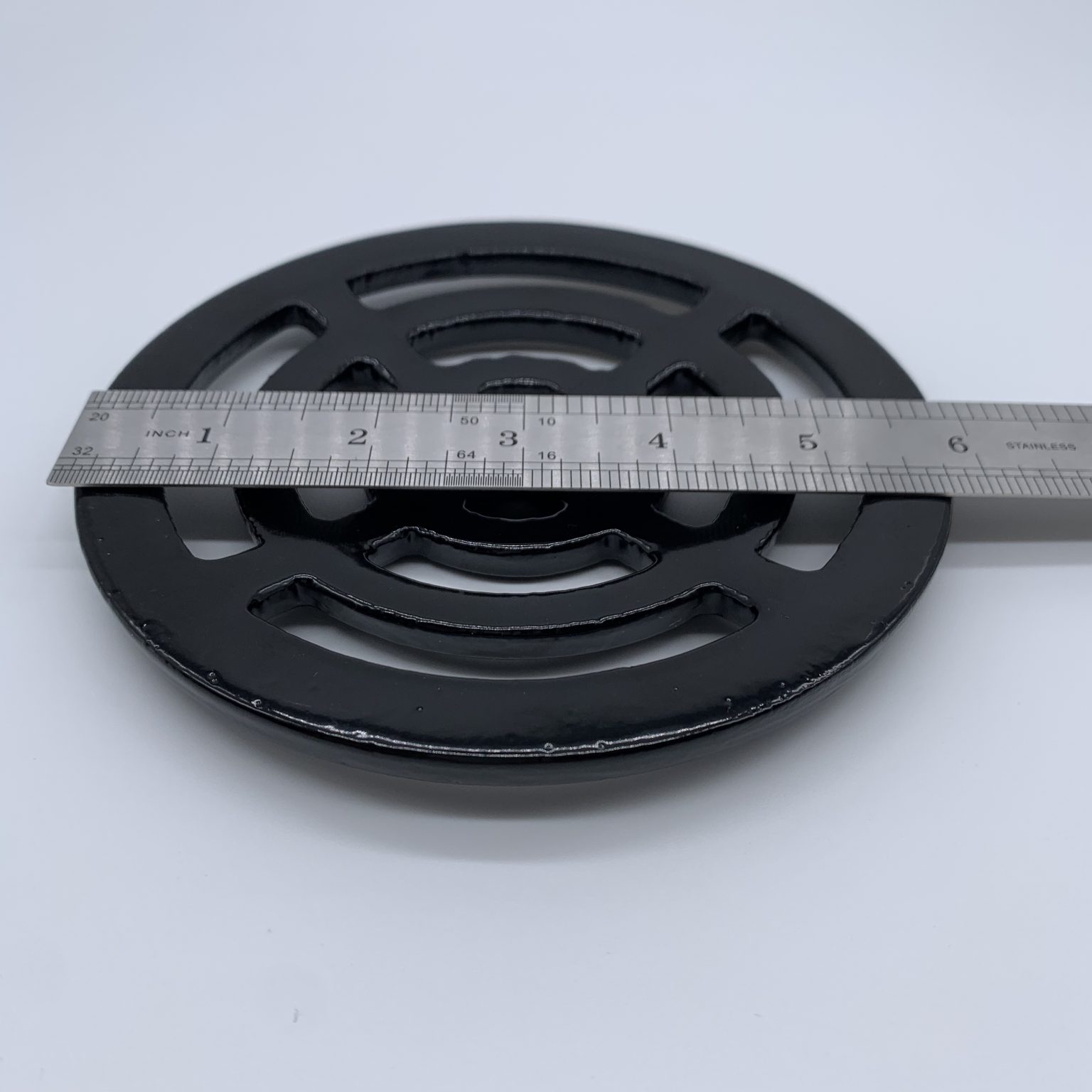 Drain cover aluminium 7.5 inch round Freysons