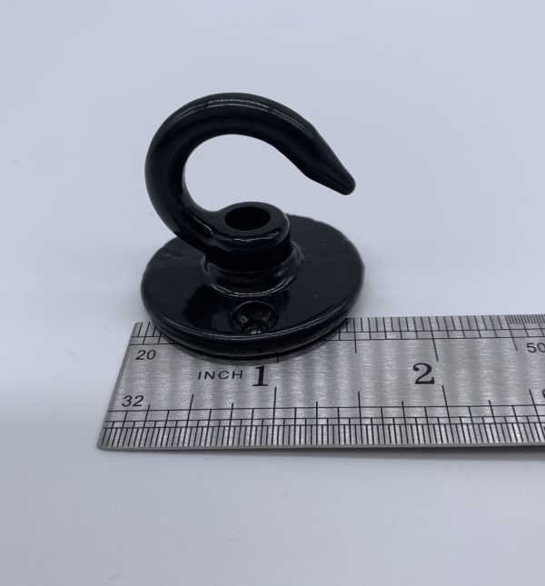 Round cast ceiling hook two screw