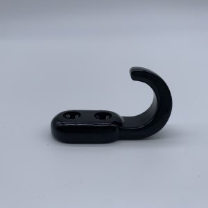 Wall hook oval base